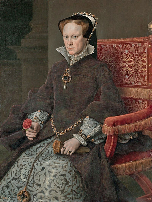 Da união de Henrique com Catarina, nasceu Maria I, a primeira Rainha da Inglaterra. Ela chegou a ser considerada filha ilegítima do pai e precisou acionar a Justiça para poder assumir o trono. Assumiu em 1553, ficando até 1558. 