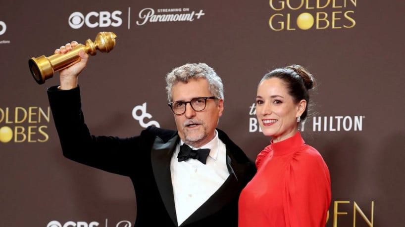 Kleber Mendonça Filho faz discurso político no Globo de Ouro 