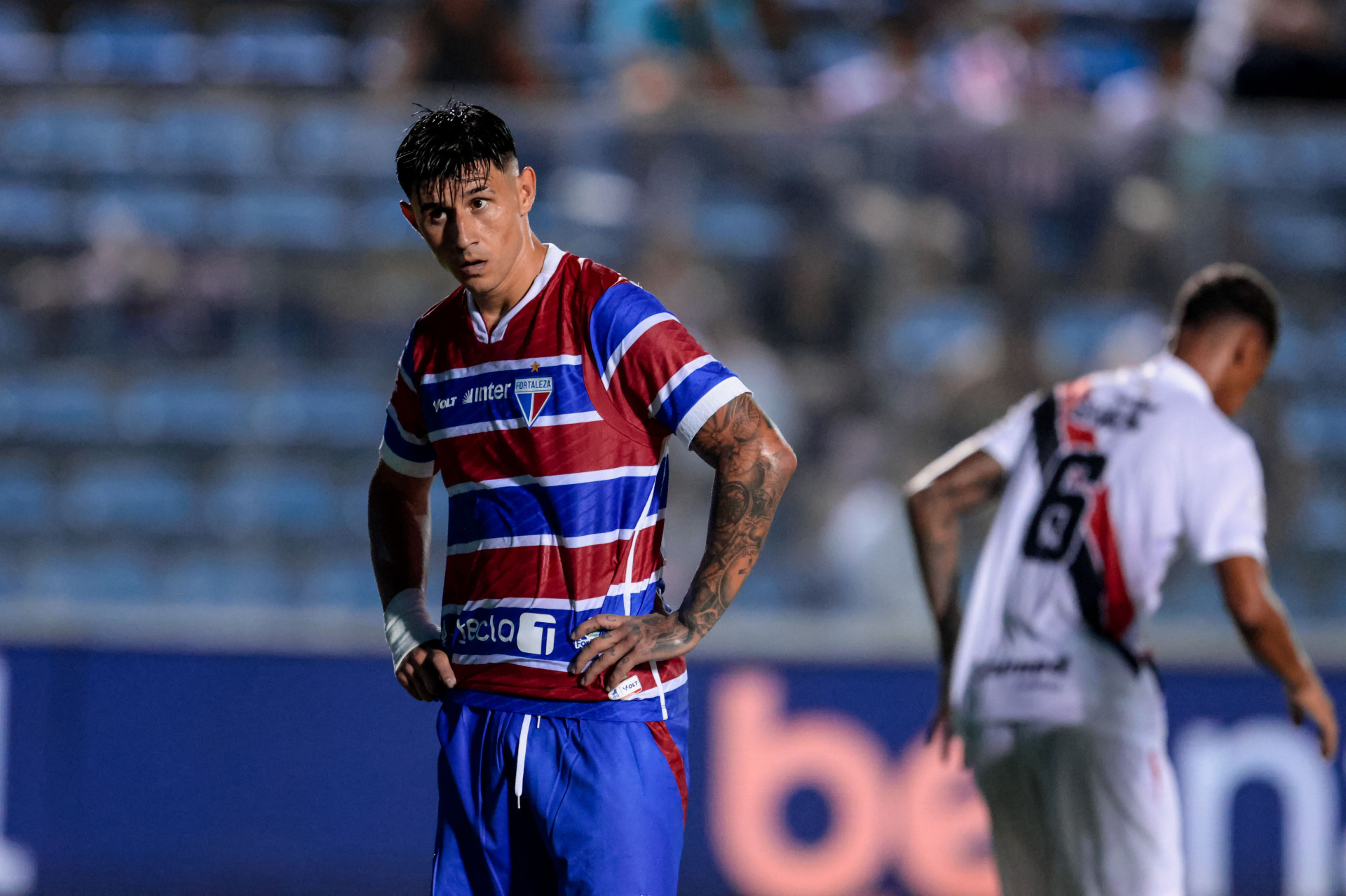 Adam Bareiro é a esperança de gols do Leão (Foto: Samuel Setubal)