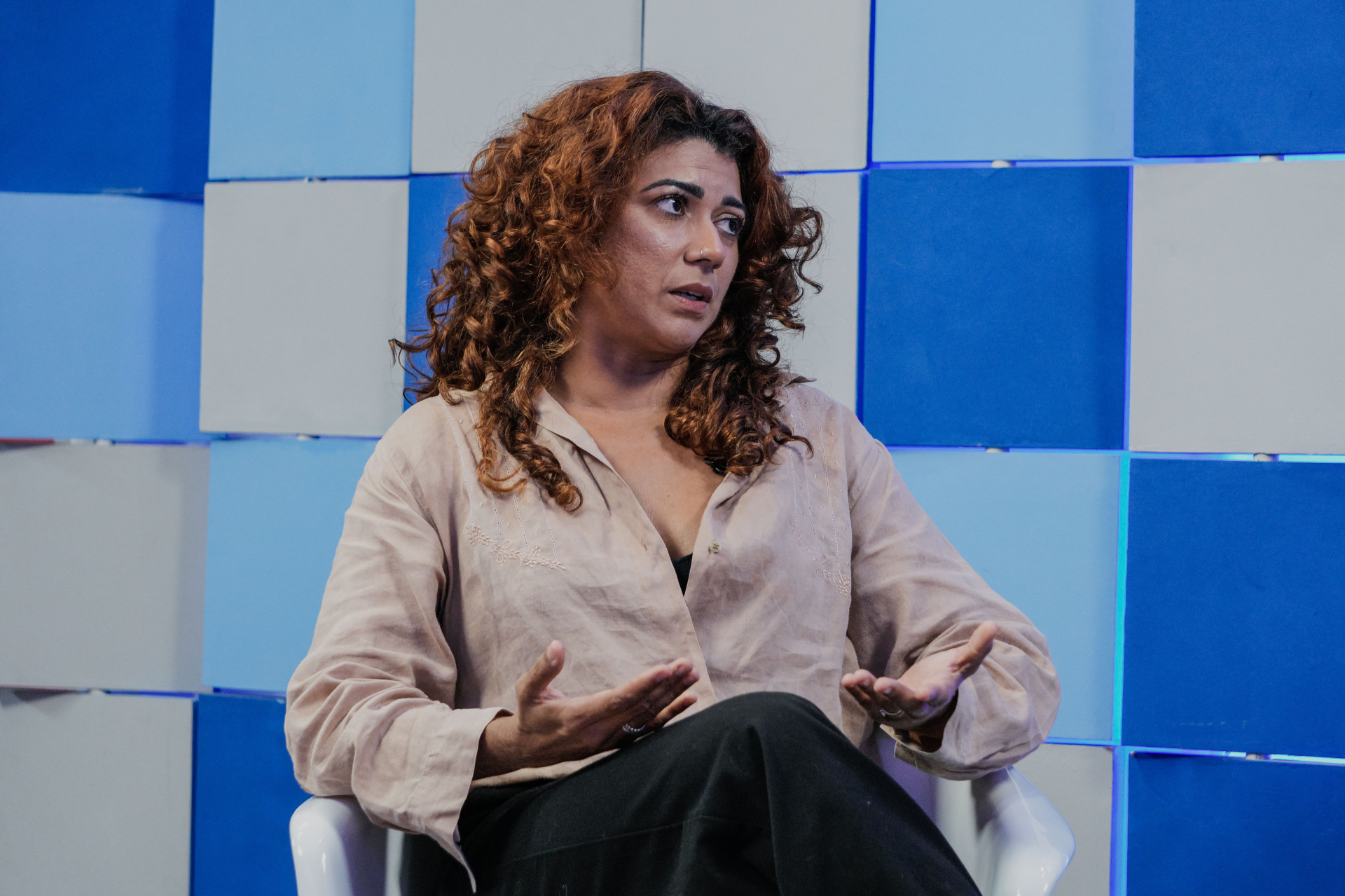 FORTALEZA, CEARÁ, BRASIL, 12-01-2026: Entrevista com a atriz Geanne Albuquerque, que atuou no filme ganhador do Globo de Ouro de melhor filme de língua não inglesa, O Agente Secreto, em 2026. (Foto: Fernanda Barros/ O Povo) (Foto: FERNANDA BARROS)