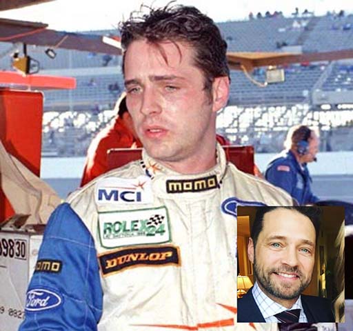 Jason Priestley - O ator canadense, famoso por interpretar Brandon Walsh na série Barrados no Baile, disputou várias categorias de corrida nos anos 1990. Destaque para seus possantes Mustang Cobra R (para pilotos profissionais) e Lotus Esprit V8. Em 1999, sofreu acidente nas 100 Milhas de Kentucky e parou de pilotar. 