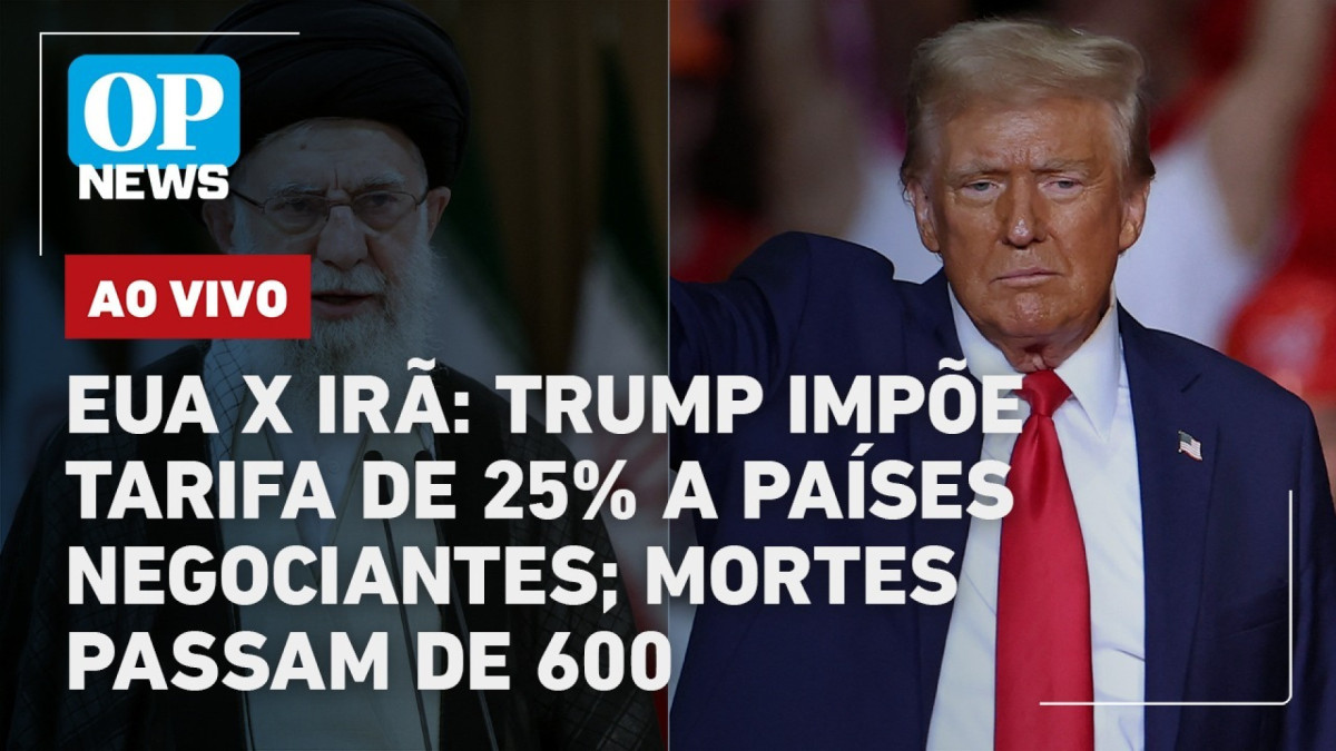 Trump anuncia tarifa de 25% para países que realizarem negociações com o Irã