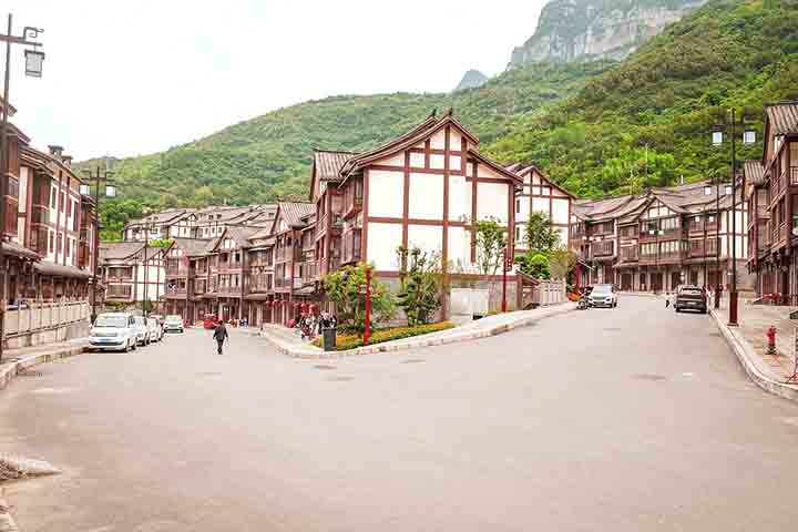 A área rural de Chongqing é tão extensa que tem o tamanho de países como a Áustria.