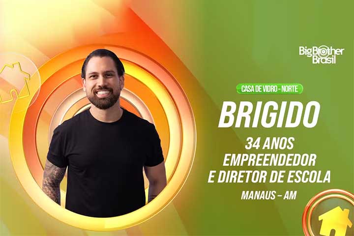 Aos 34 anos, Brigido foi escolhido com 53,62% dos votos. Morador de Manaus, no Amazonas, é formado em Engenharia de Produção, empresário e diretor executivo de uma escola de ensino regular, fundada pela família há 41 anos.