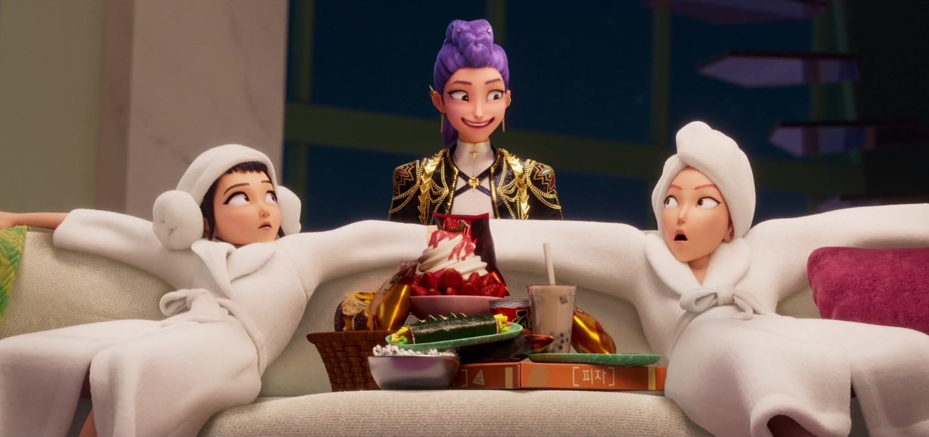 EJAE também detalhou os desafios de criar letras que funcionassem dentro da narrativa do filme e no mercado pop. Segundo a artista, a equipe criativa enviava orientações detalhadas sobre sonoridade, falas dos personagens e palavras específicas que deveriam constar nas canções.
