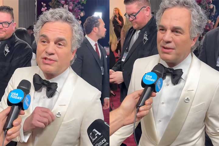 Em entrevista ao jornal “USA Today”, o ator Mark Ruffalo explicou a iniciativa e afirmou que o gesto era dedicado a Renee Nicole Good. Ele aproveitar o momento para fazer duras críticas à política externa e interna dos Estados Unidos na atual gestão presidencial.
