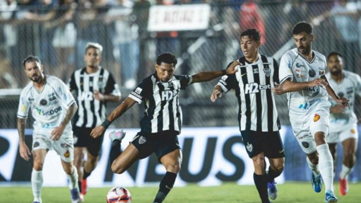 Galo fica no 1 a 1 em Montes Claros com gol de Rony e chega ao segundo empate seguido no Grupo A