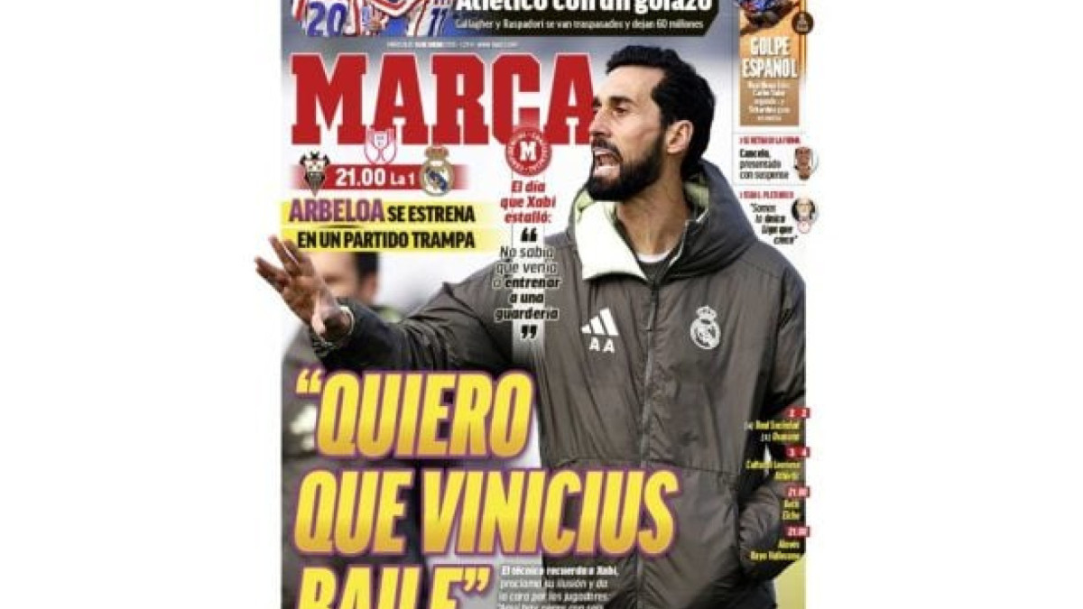 Substituto de Xabi Alonso, Álvaro Arbeloa fará sua estreia à frente dos merengues nesta quarta-feira (14), pela Copa do Rei