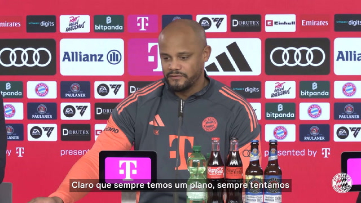 Kompany celebra retorno de Musiala após lesão