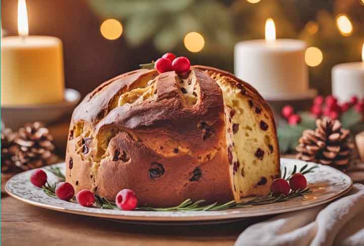 Panetone: A origem mais famosa do panetone é atribuída a uma lenda do século 15, na corte de Milão, quando um ajudante chamado Toni improvisou uma nova sobremesa após um erro na cozinha, misturando frutas e açúcar a um pão de fermentação.