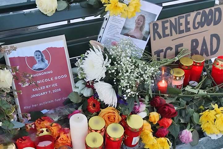 Lideranças locais afirmaram que Good atuava como observadora legal em ações do Serviço de Imigração e Controle de Alfândega dos Estados Unidos (ICE). O governo Trump, porém, passou a classificá-la como uma “terrorista doméstica”.
