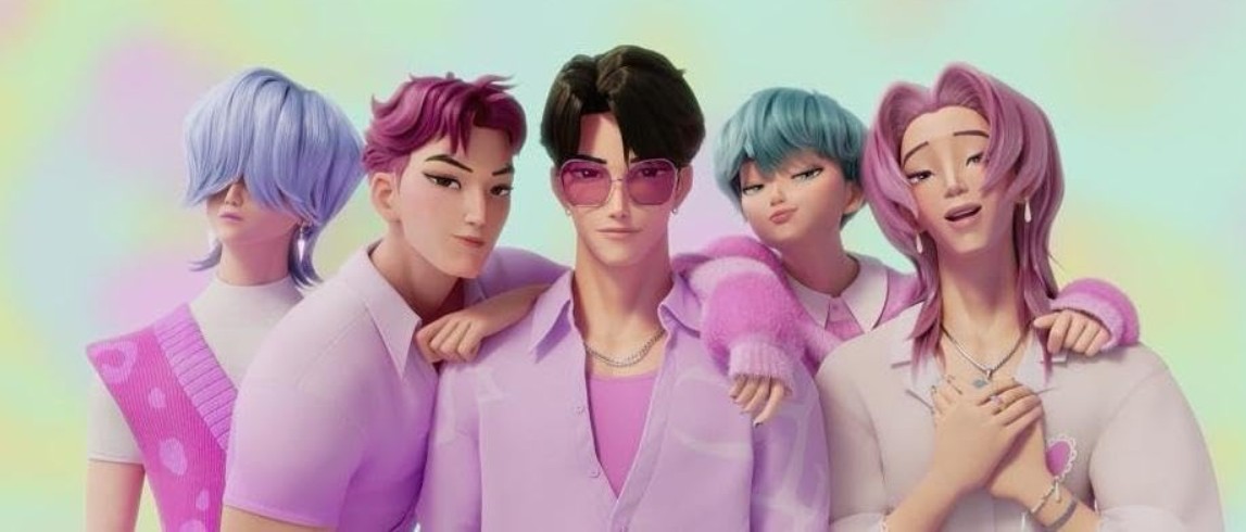 Dirigido por Maggie Kang e Chris Appelhans, “Guerreiras do K-Pop” acompanha Rumi, Mira e Zoey, integrantes do grupo Huntr/X, que conciliam a rotina de idols com a missão secreta de proteger o mundo de forças sobrenaturais. O conflito central surge quando os antagonistas formam uma boy band rival, os Saja Boys, para disputar a atenção do público.
