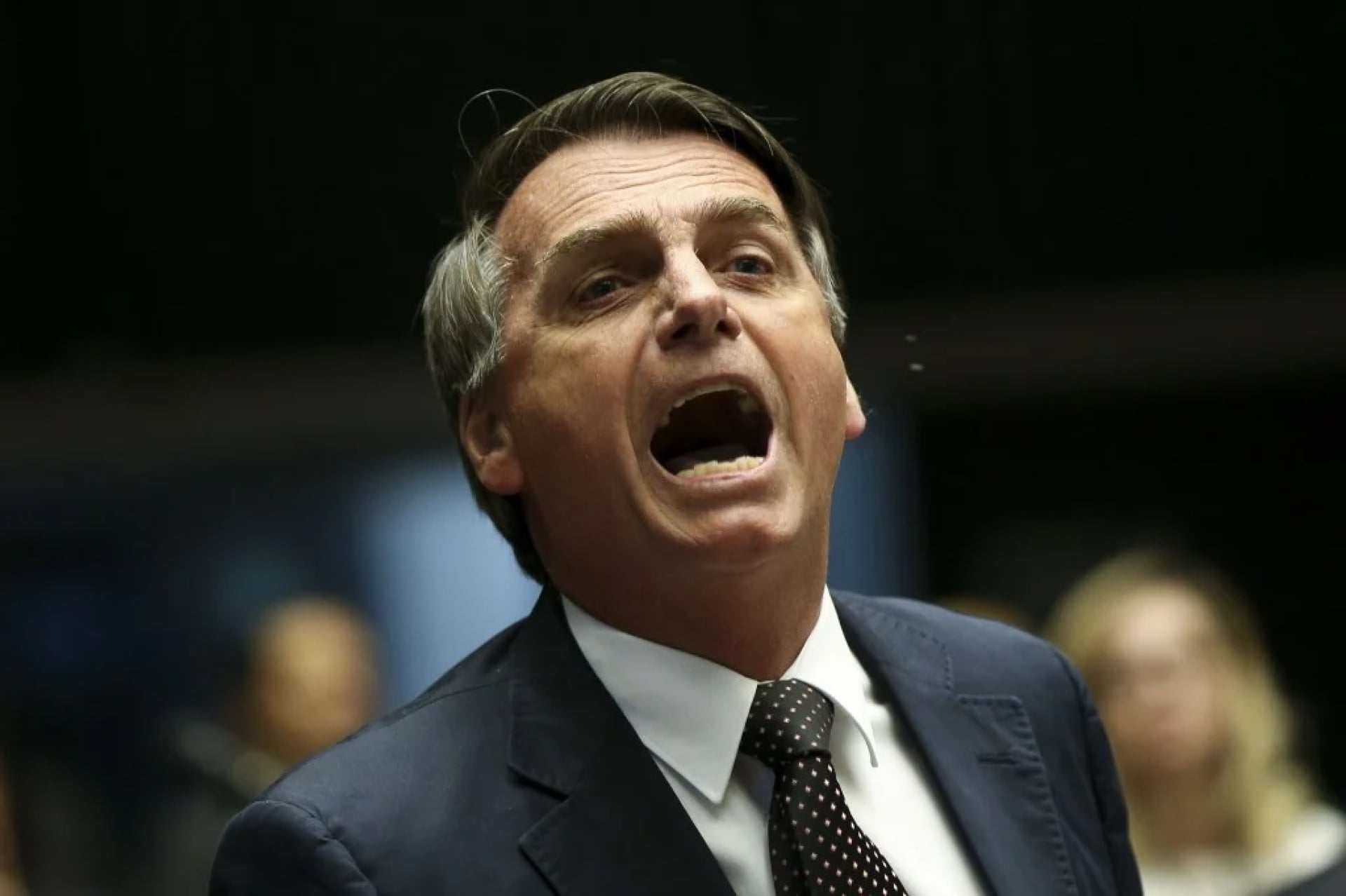 Atual imagem de fragilidade de Jair Bolsonaro contrasta com agressividade que marcou a trajetória (Foto: Marcelo Calargo/Agência Brasil)