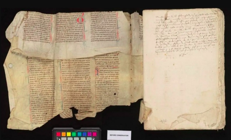 Este exemplar, em especial, contém anotações e marcas do monge que o copiou, oferecendo uma visão única da literatura medieval e da evolução do arquétipo do mago nas narrativas de fantasia.