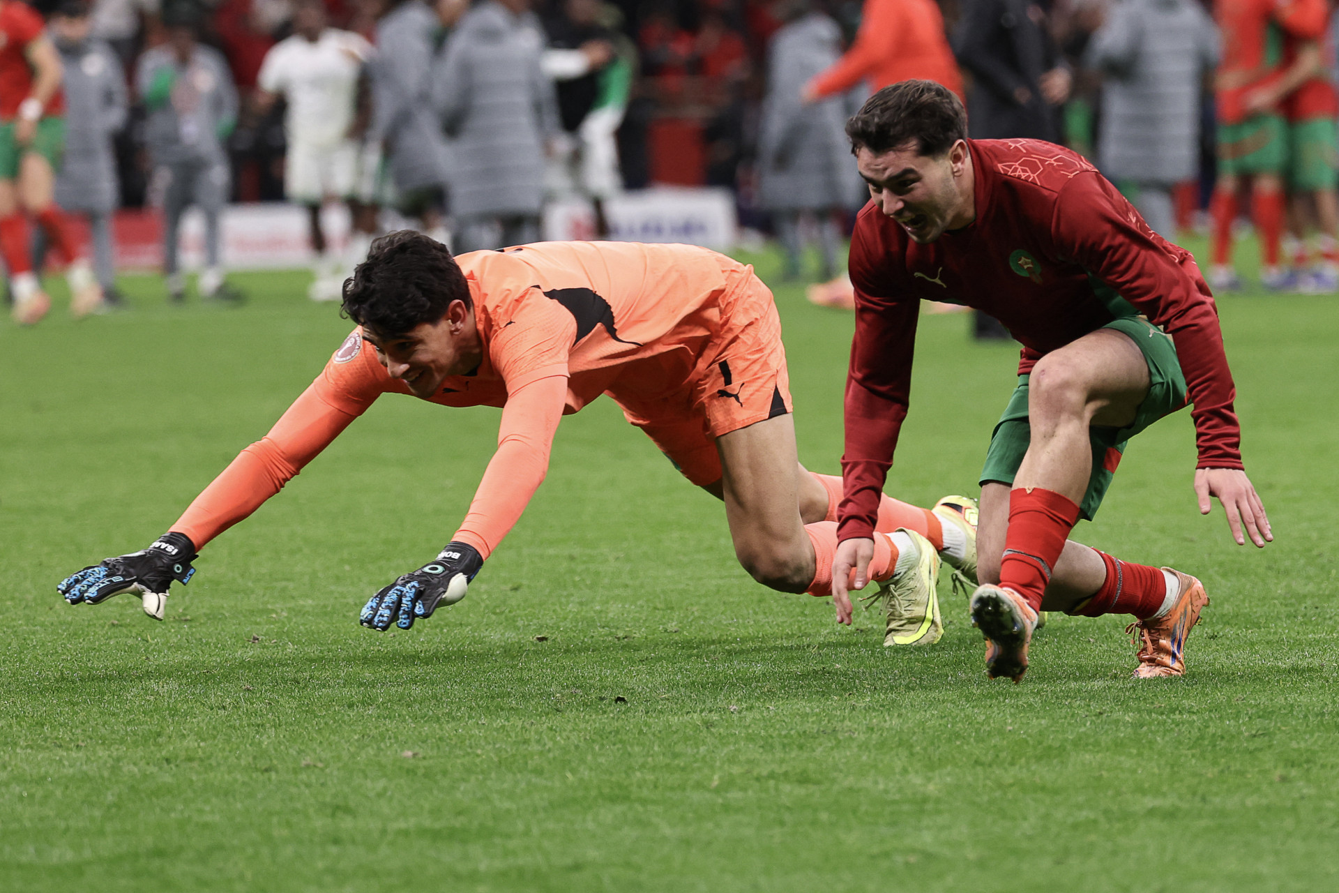 Marrocos busca o segundo título da CAN (Foto: FRANCK FIFE / AFP)