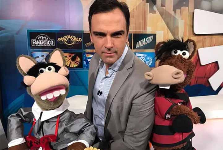 Tadeu foi responsável pela criação dos Cavalinhos do Fantástico, bonecos de manipulação que comentam os jogos com ele. O quadro fez enorme sucesso enquanto o apresentador esteve à frente, inclusive com as crianças.