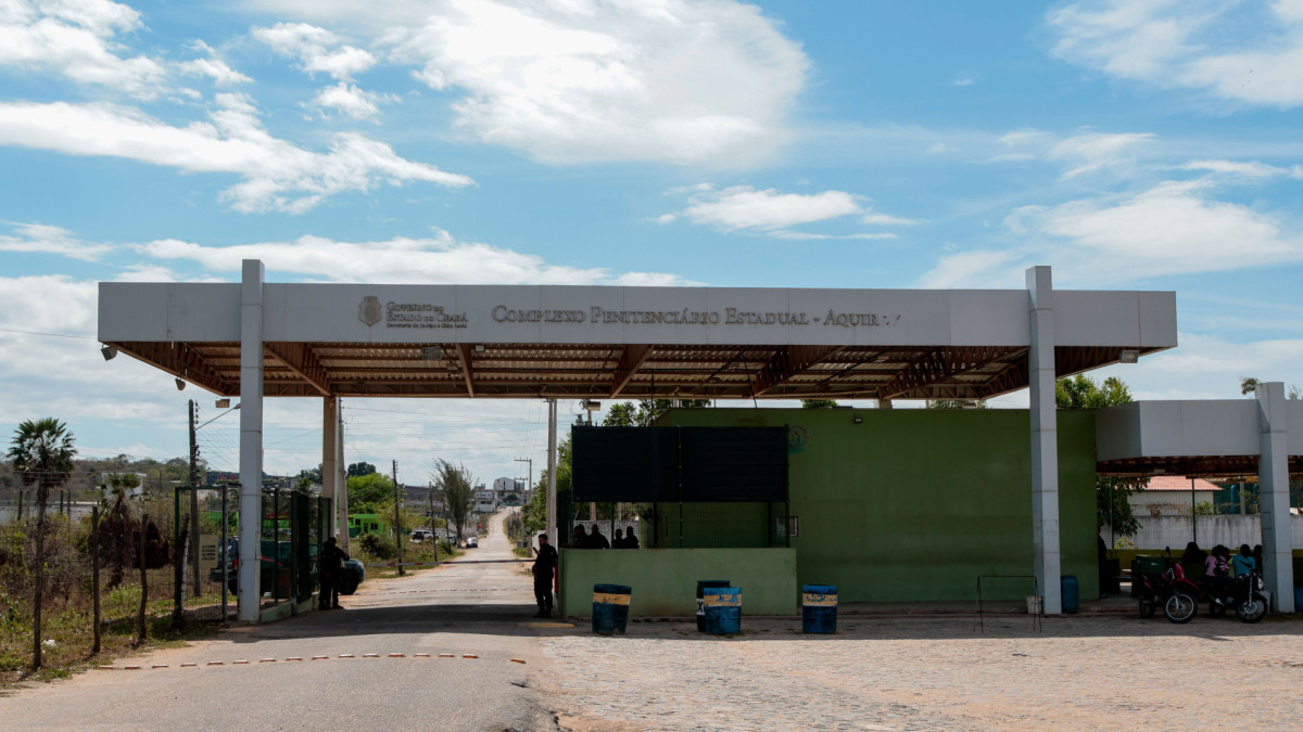 Complexo Penitenciario Estadual de Aquiraz, na Regi&atilde;o Metropolitana de Fortaleza