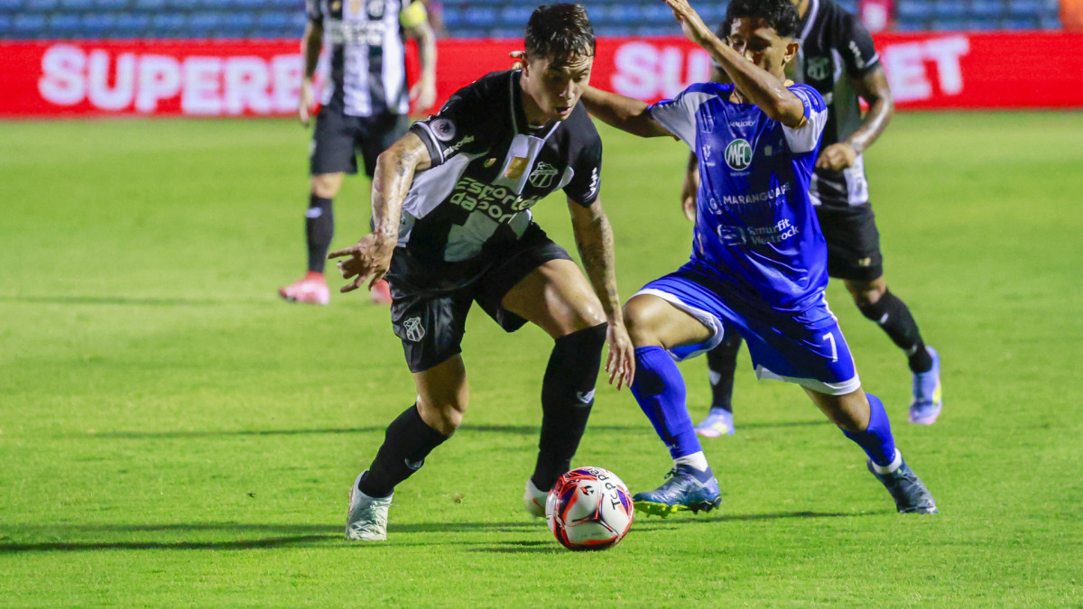 FORTALEZA, CE,  BR - 16.01.26  - Campeonato Cearense 2026 - Partida entre as equipes Ceara x Maranguape no estadio Presidente Vargas  (FCO FONTENELE/OPOVO)