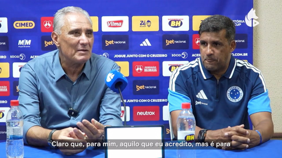 Tite exalta direção do Cruzeiro por segurar Kaio Jorge e Matheus Pereira