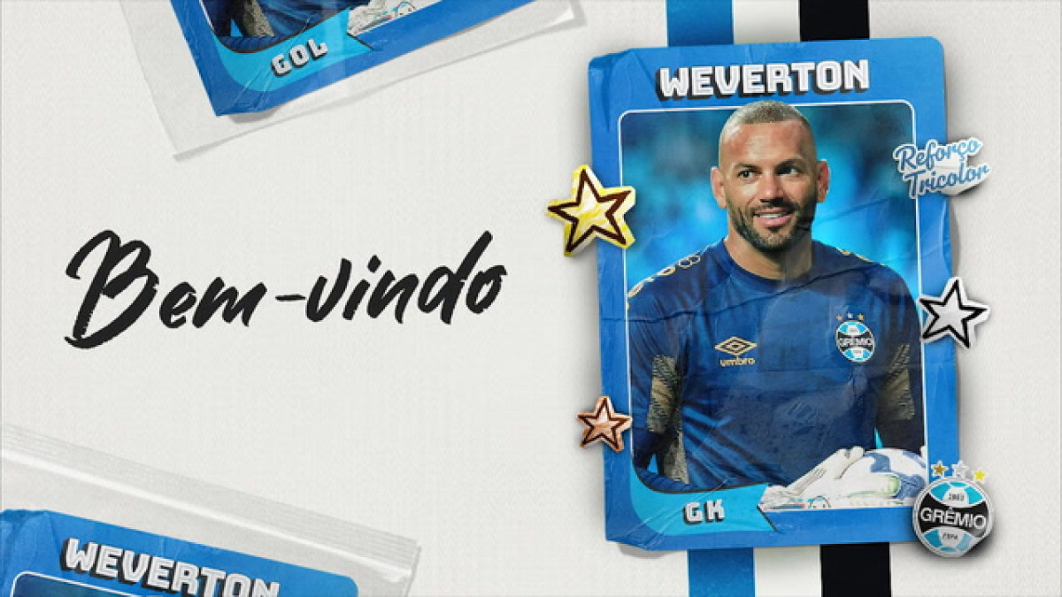 Grêmio anuncia a contratação de Weverton; assista ao vídeo