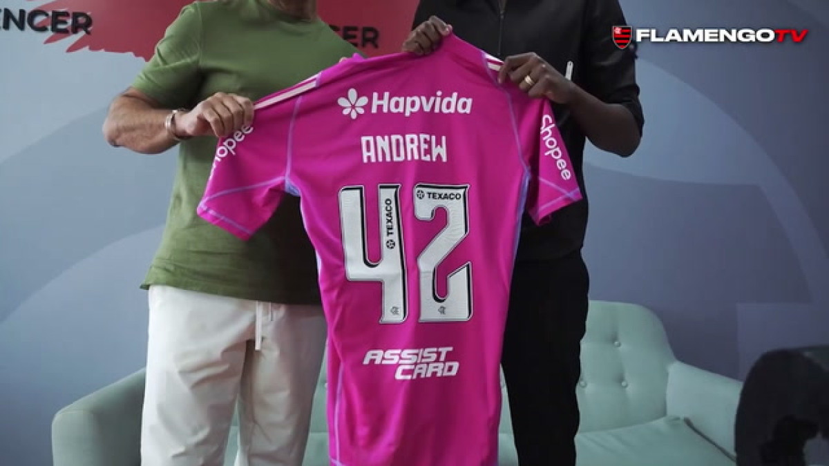 Flamengo anuncia a contratação de Andrew; goleiro já treina com o grupo