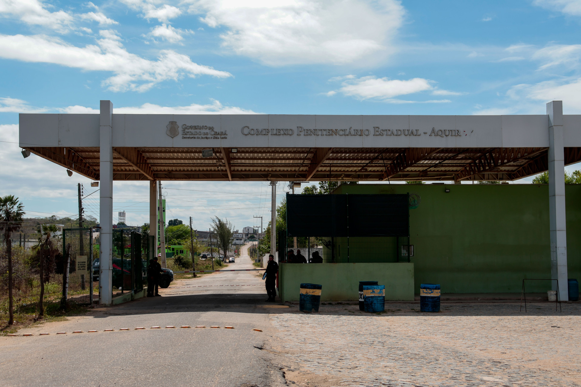 ￼COMPLEXO Penitenciario Estadual do Aquiraz, localizado na Região Metropolitana de Fortaleza (RMF) (Foto: Samuel Setubal)