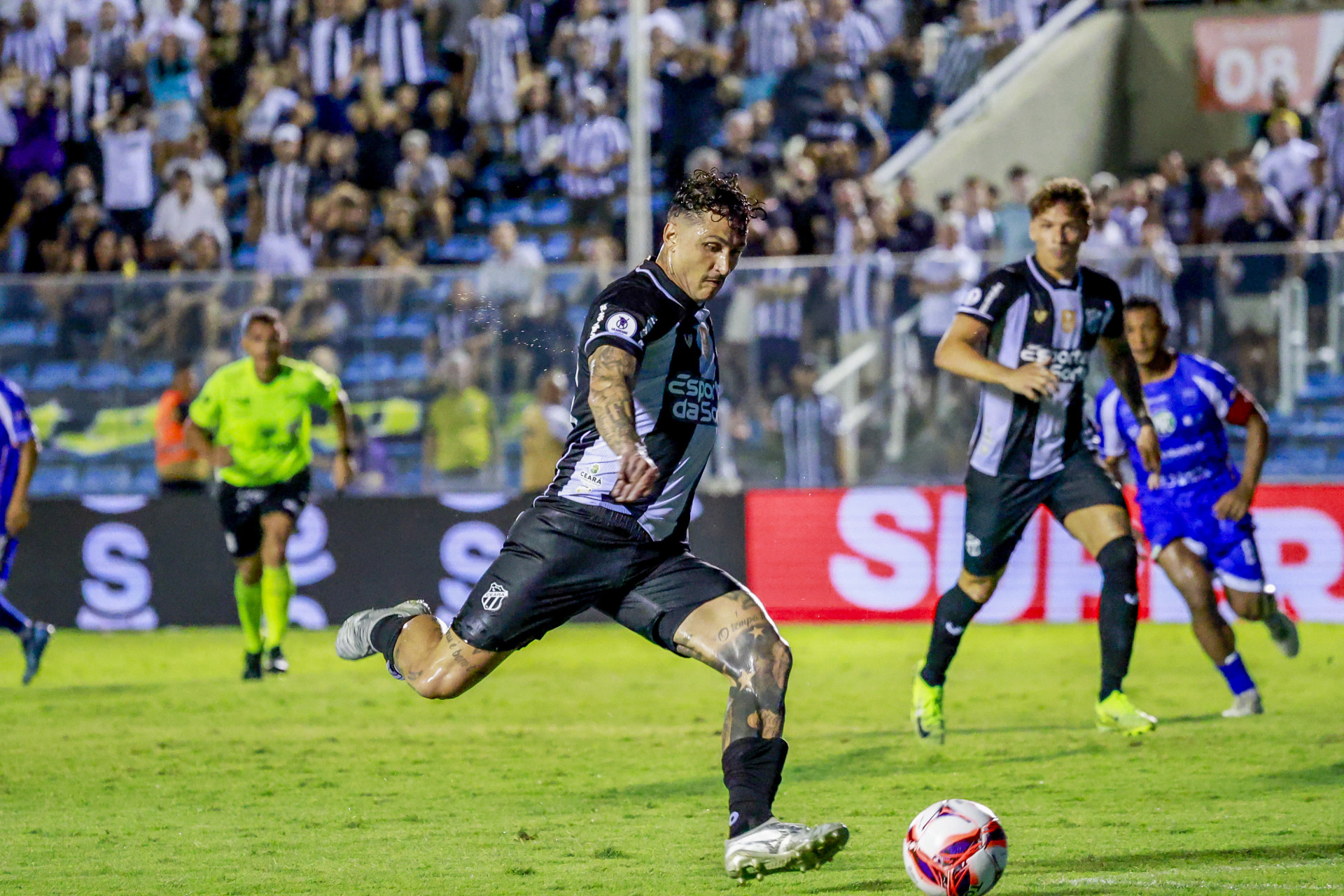 FORTALEZA, CE,  BR - 16.01.26  - Campeonato Cearense 2026 - Partida entre as equipes Ceara x Maranguape no estadio Presidente Vargas  - Na foto: Vina (FCO FONTENELE/OPOVO)