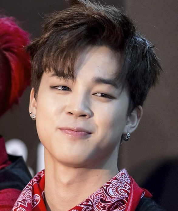 Jimin (Park Ji-min): Jimin é conhecido por seus vocais mais suave, coreografia impecável e presença carismática no palco.