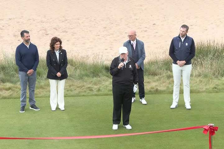 Hotéis e resorts de luxo – A partir dos anos 2000, a marca Trump se expandiu para hotéis e campos de golfe nos EUA e no exterior, muitas vezes por meio de parcerias.
