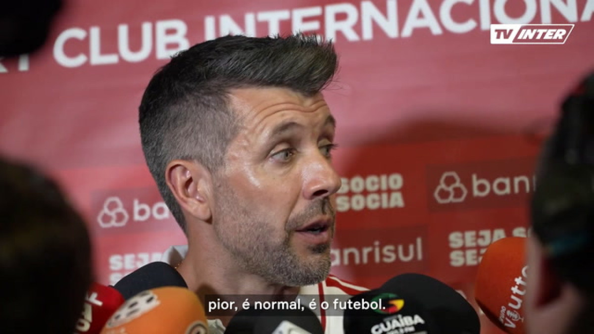 Após estreia com vitória, Pezzolano quer torcida do Inter identificada com o time