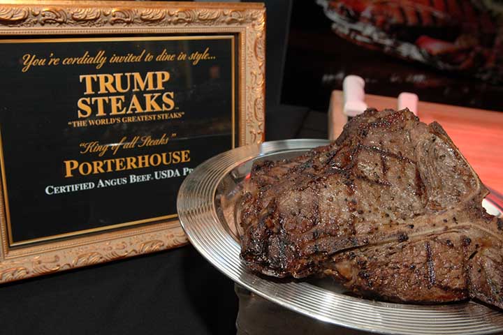 Negócios fora do eixo imobiliário – Trump emprestou seu nome a produtos variados, com resultados desiguais.
