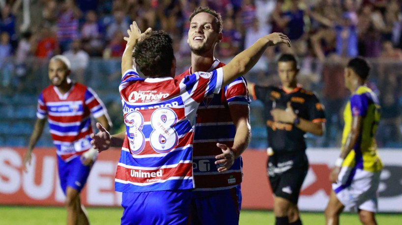 Pochettino marca duas vezes em goleada do Fortaleza sobre o Quixadá por 4 a 0. 