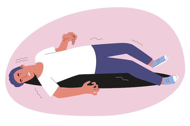 Durante esse tempo, a pessoa não tem como se defender ou se proteger, o que pode causar quedas e machucados, acrescentou ela.