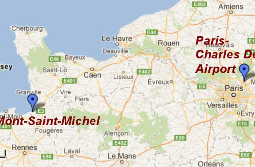 <p>O Monte Saint-Michel fica a cerca de 360 quilômetros de Paris. É possível chegar de trem até Pontorson e depois pegar um ônibus. Também há excursões saindo da capital. Desde 2014, uma passarela elevada permite o acesso a pé, de bicicleta ou com ônibus especiais, mesmo durante a maré alta.</p><?php if (strpos(site('ds_site_link'), '/apostas') === false): ?>

    </div>

    <div class=