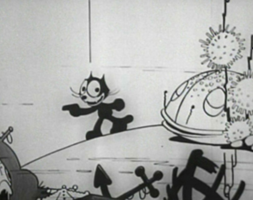 O Gato Félix, considerado o pioneiro do cinema de animação, teve a primeira imagem transmitida na TV, há 106 anos, em 9 de novembro de 1919.