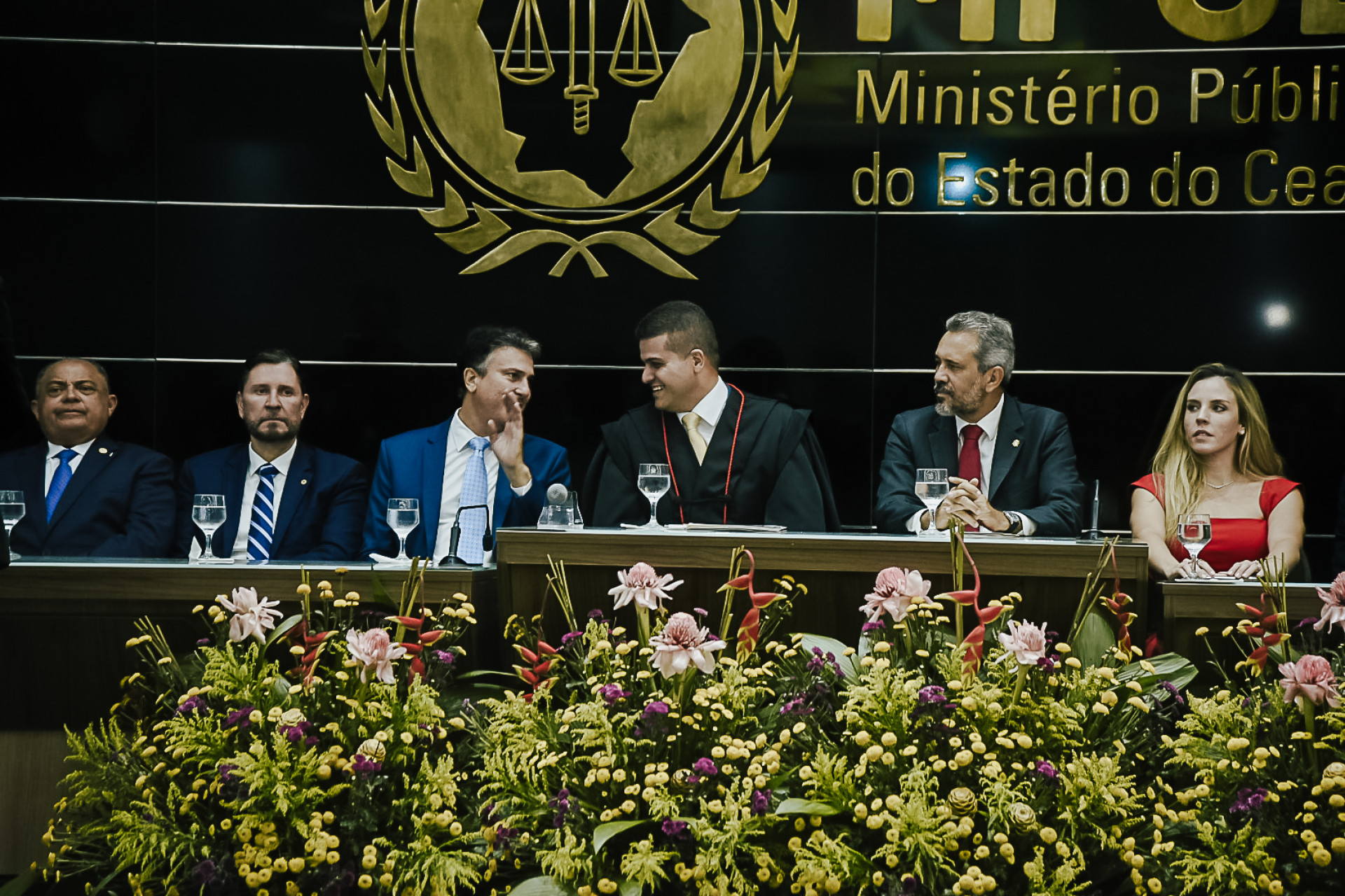 Posse do novo procurador geral da Justiça do Ceará, Herbet Gonçalves Santos (Foto: Nayana Melo/Especial para O Povo)