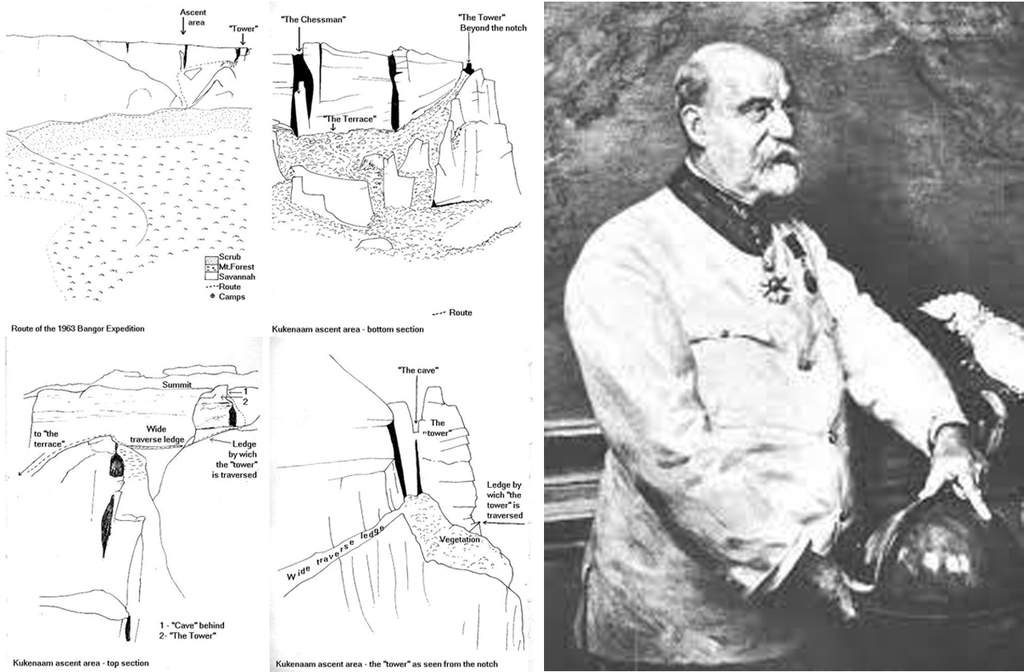As primeiras expedições europeias ao Monte Roraima ocorreram no século 19. Exploradores britânicos e venezuelanos buscavam desvendar seus mistérios. Em 1884, a equipe liderada por Everard Im Thurn conseguiu alcançar o topo. Tal feito marcou o início da exploração científica da região.