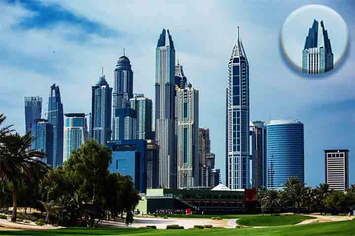 <p>Apesar de sua imponência, o prédio enfrentou atrasos e disputas legais que afetaram sua ocupação. Ainda assim, seu visual clássico e simétrico contrasta com a ousadia de outras torres, oferecendo uma imponência sólida à orla da Dubai Marina.</p>
