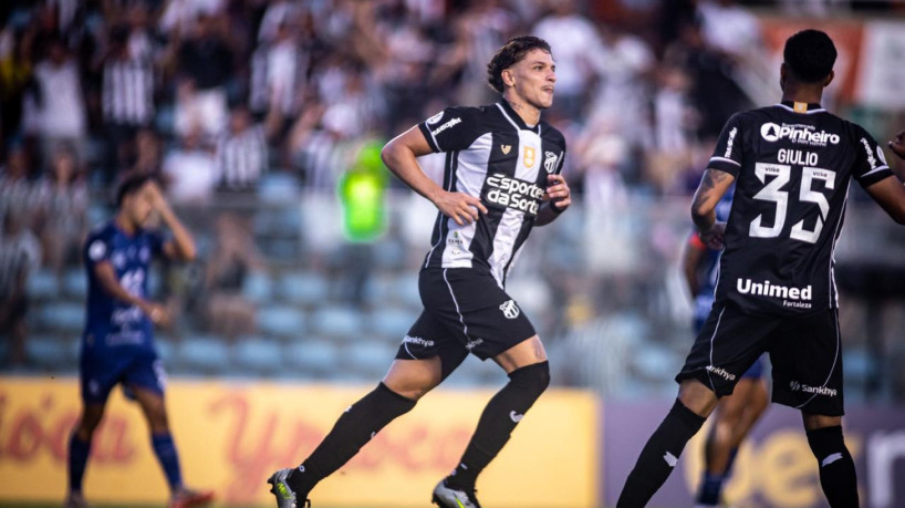 Atacante Lucca marcou o gol do Ceará contra o Iguatu 
