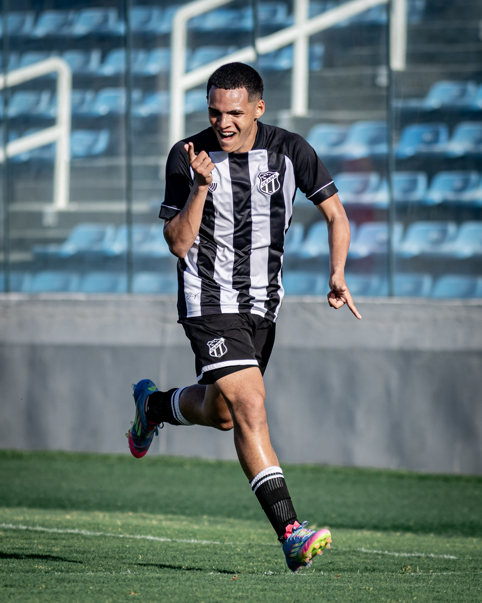 Melk é destaque do Ceará na Copinha 2026 (Foto: GABRIEL SILVA / CEARÁ SC)