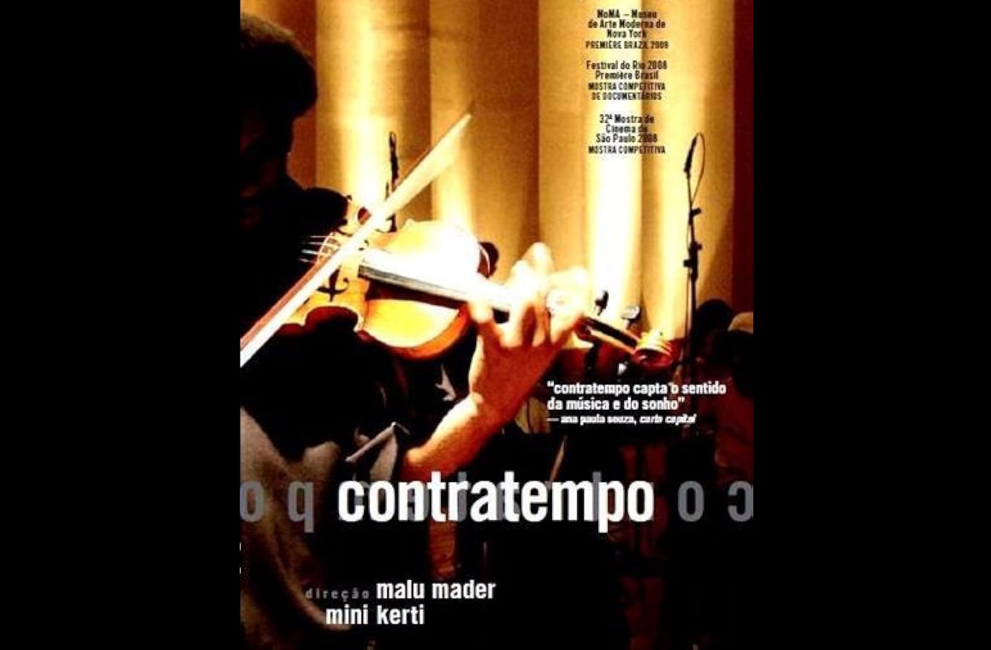 <p>Malu Mader se aventurou na direção com o documentário “Contratempo” (2008), que retratou a vida de músicos de favelas e suas jornadas artísticas. A obra foi reconhecida internacionalmente, recebendo prêmio no Festival de Filmes Brasileiros em Los Angeles e destacando seu olhar sensível para causas sociais.</p>
