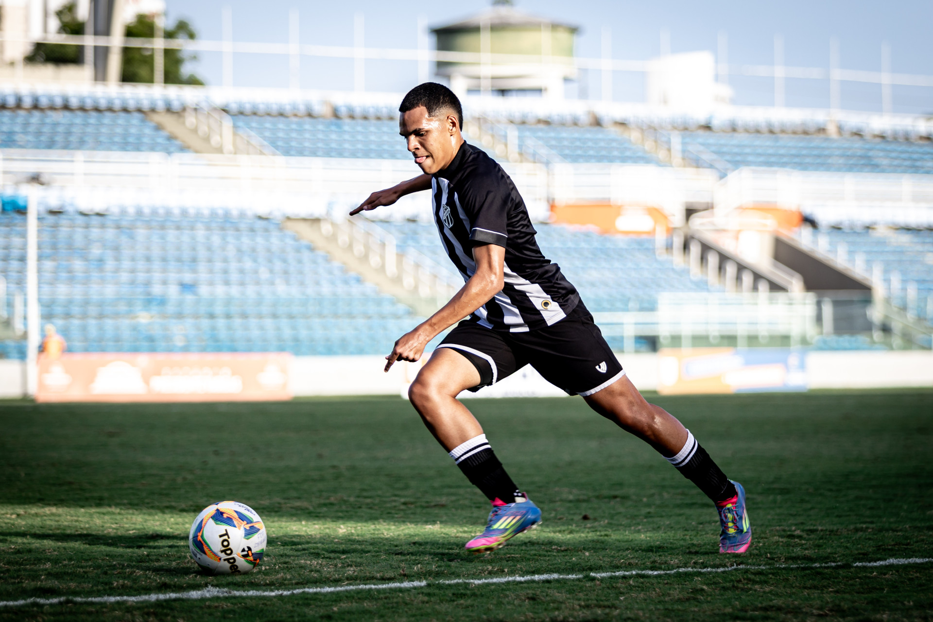Melk tem dois gols e duas assistências pelo Ceará na Copinha (Foto: Gabriel Silva / Ceará SC)