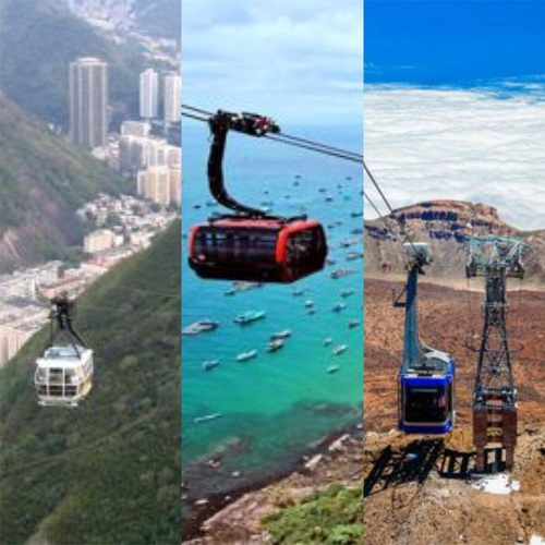 <p>Os teleféricos são máquinas com dupla função: servem como meio de transporte (às vezes o único para certos locais) e também como atração turística para pessoas que visitam lugares elevados. Confira alguns incríveis</p>
