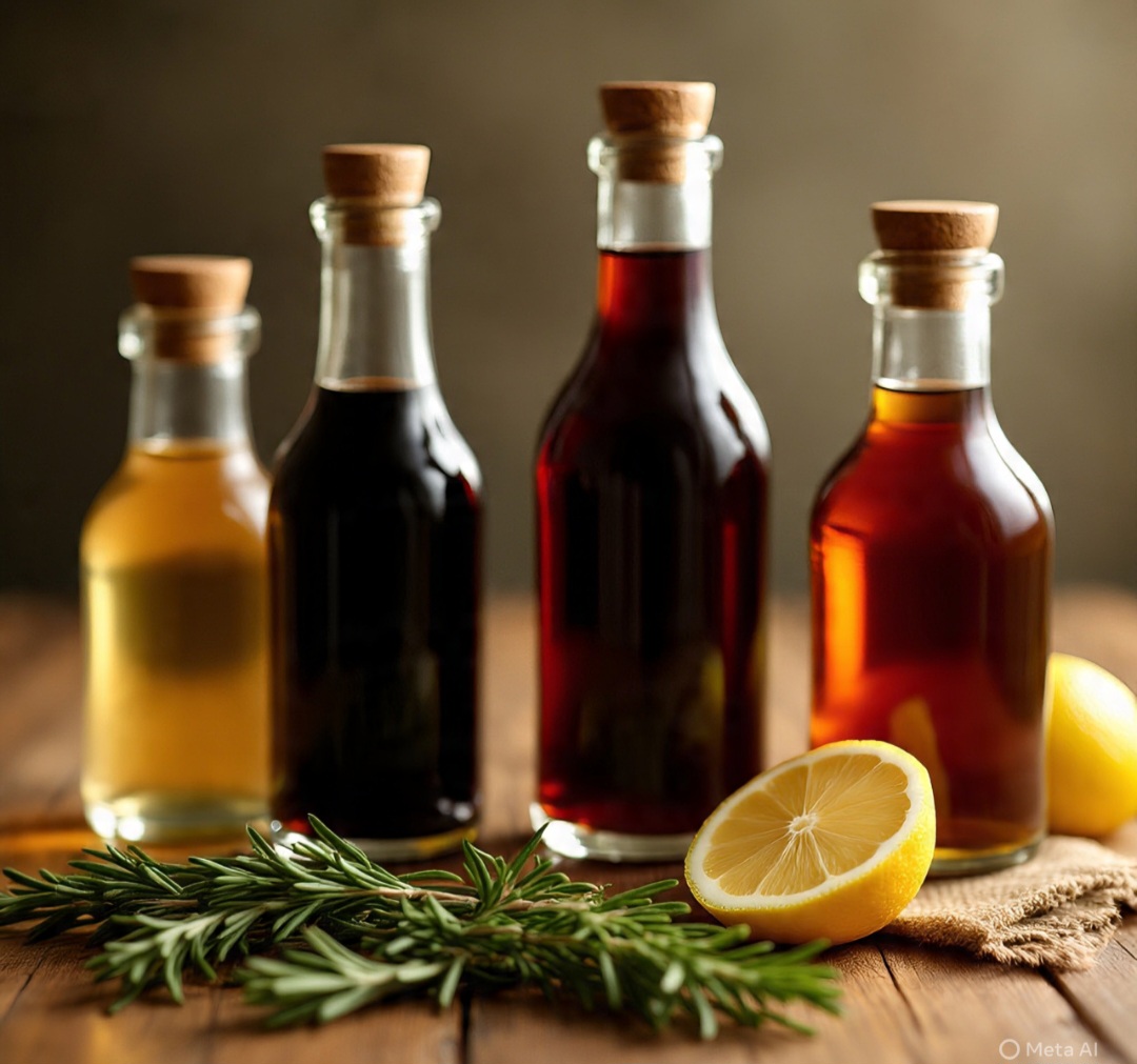 <p>Existem diversos tipos de vinagre, produzidos a partir de diferentes matérias-primas como frutas, grãos, vinho e arroz. Cada um tem características únicas de sabor, aroma e acidez.</p><?php if (strpos(site('ds_site_link'), '/apostas') === false): ?>

    </div>

    <div class=