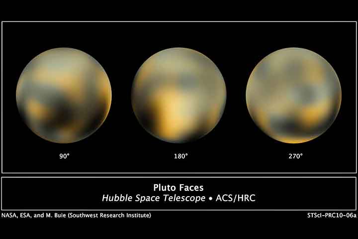 <p>Ele orbita a, aproximadamente, 5,9 bilhões de quilômetros do Sol. Além disso, sua temperatura fica em torno de -232°C, o que significa que não seria um planeta habitável.</p>
