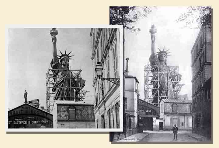 <p>A ideia da estátua nasceu em 1865, quando o historiador e abolicionista francês Édouard de Laboulaye propôs um monumento para comemorar o centenário da independência dos Estados Unidos (1876). A perseverança da democracia americana e a libertação dos escravos do país.</p>
