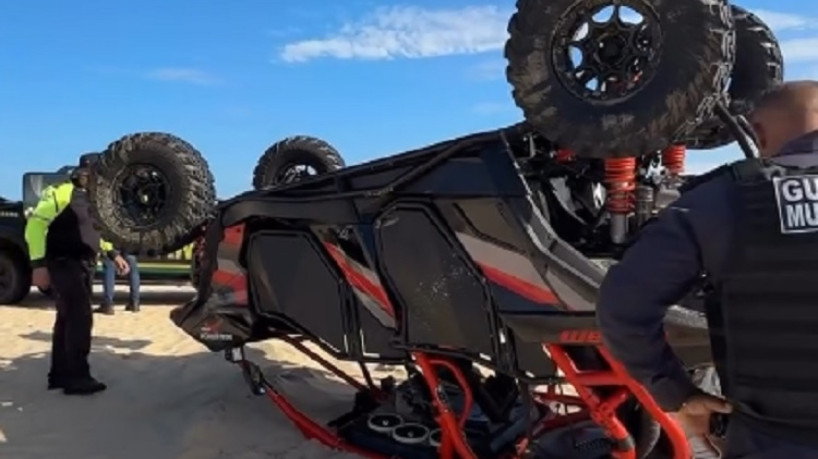 PM Jorge Luís de Meneses Costa morreu após capotar o YV que dirigia nas dunas de Aquiraz 