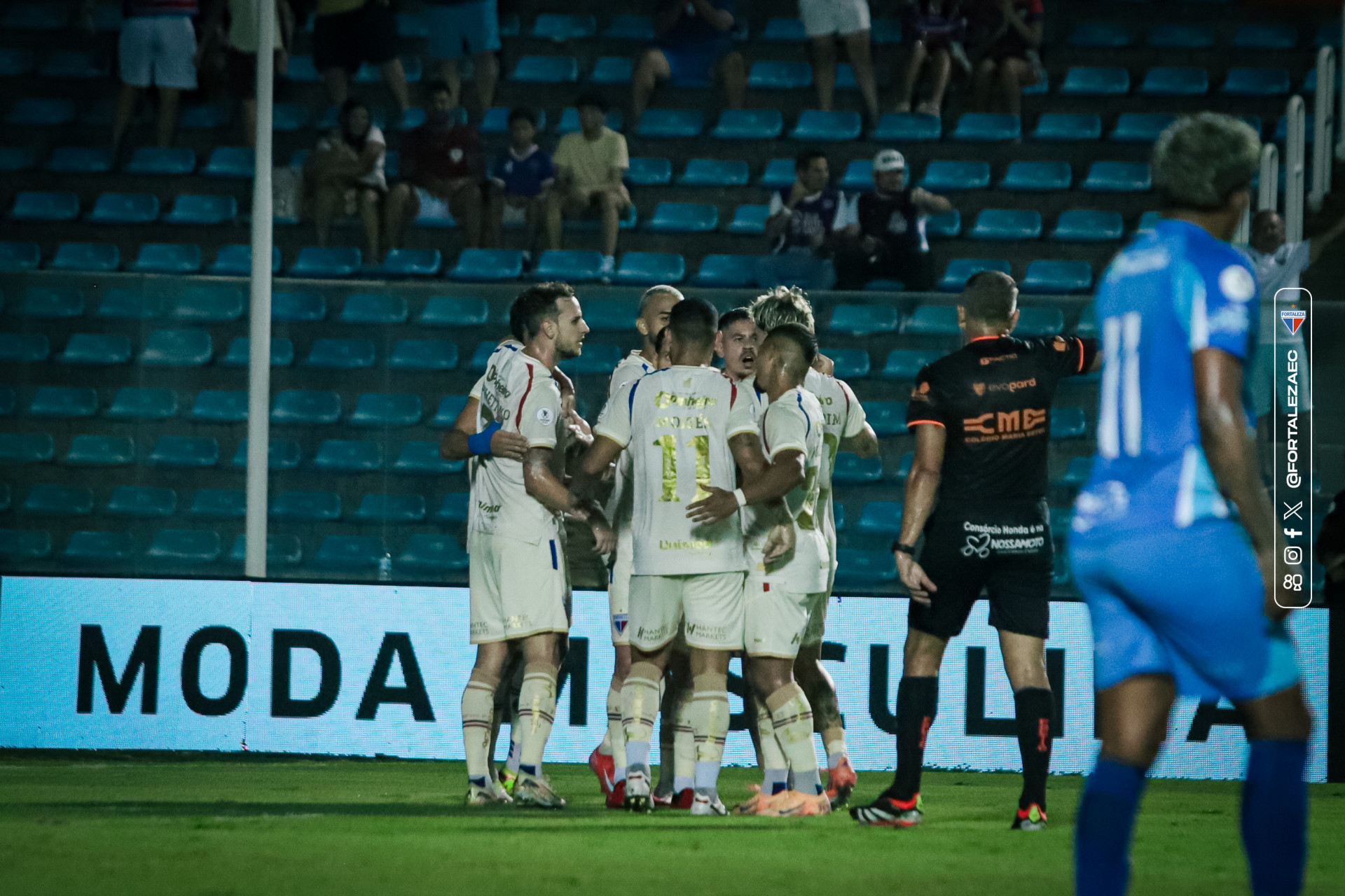 O Fortaleza enfrentou o Maracanã no estádio Presidente Vargas pelo Campeonato Cearense.  (Foto: Leonardo Moreira / Fortaleza EC)