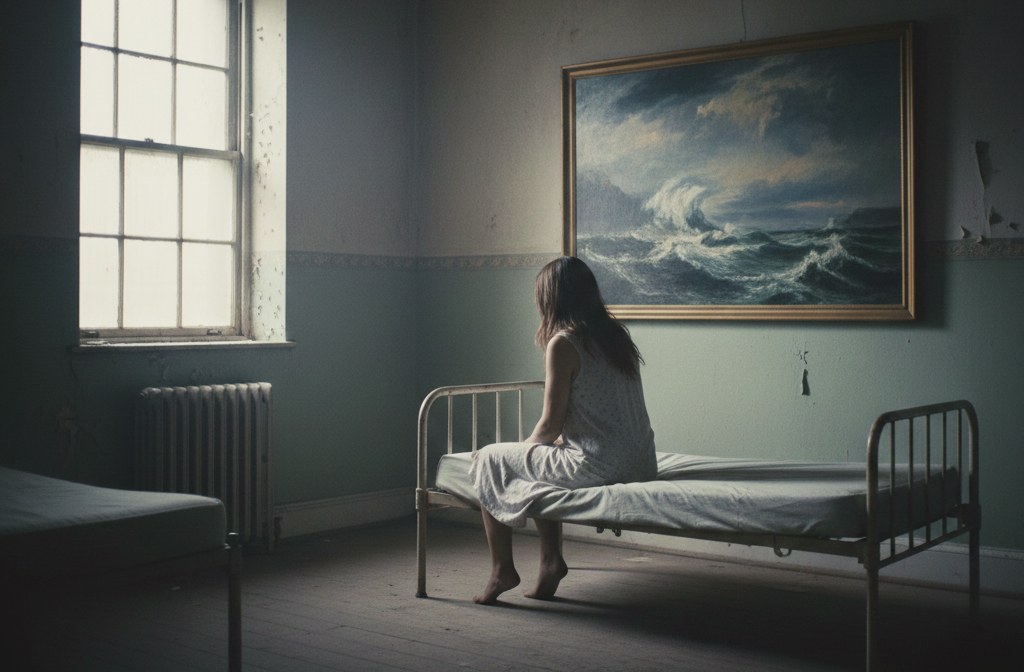 <p>Na vida adulta, a situação agravou-se com a internação da mãe em um sanatório, cuja saúde mental se tornou uma ameaça para a reputação e a carreira do filho, levando os familiares a não divulgarem o ocorrido. Mas o segredo pesou como fardo emocional em Turner, e a arte desenhada em telas tornou-se válvula de escape para sua dor. O peso de banir a própria mãe gerou culpa e tristeza.</p>
