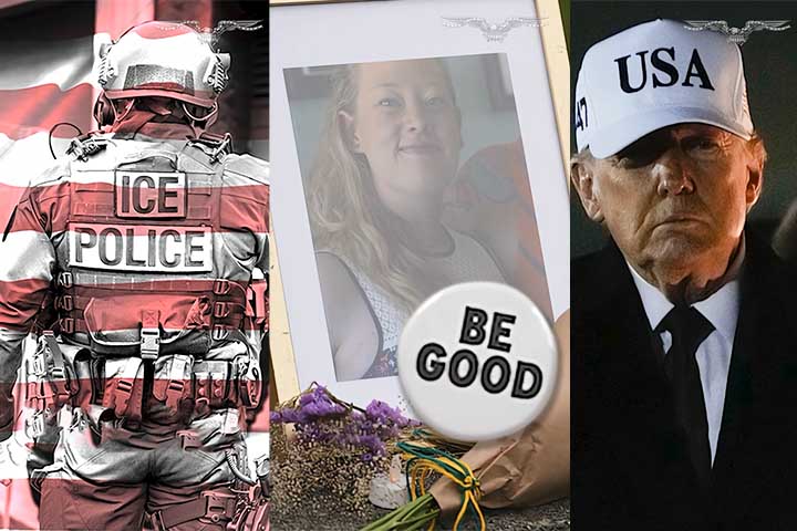 <p>A cerimônia do Globo de Ouro 2026, realizada no dia 11 de janeiro, em Los Angeles, foi marcada por um protesto de artistas contra recentes ações do ICE, o Serviço de Imigração e Controle de Alfândega dos Estados Unidos.</p>
